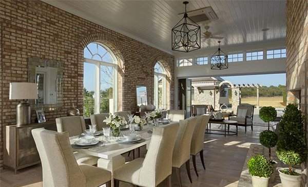 20 Dining Rooms With Brick Walls Home Design Lover