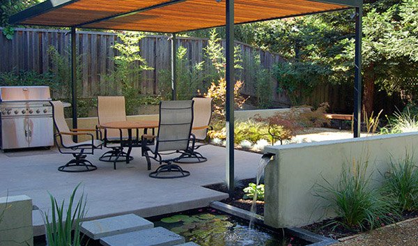 outdoor water gardens