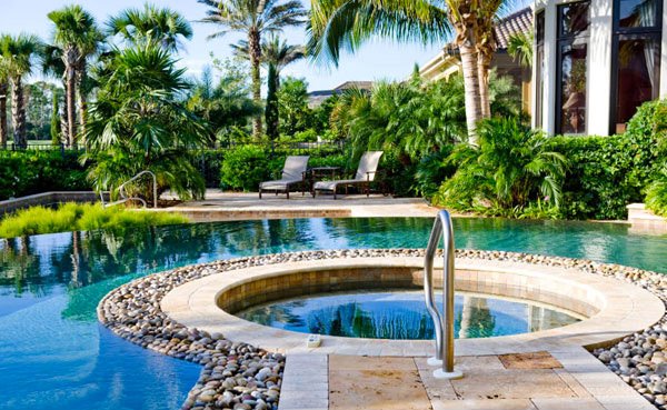 15 Pool Landscape Design Ideas | Home Design Lover