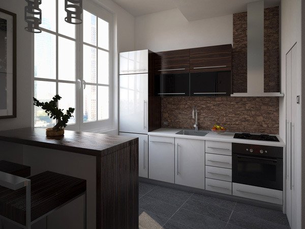 light brown tiles for kitchen