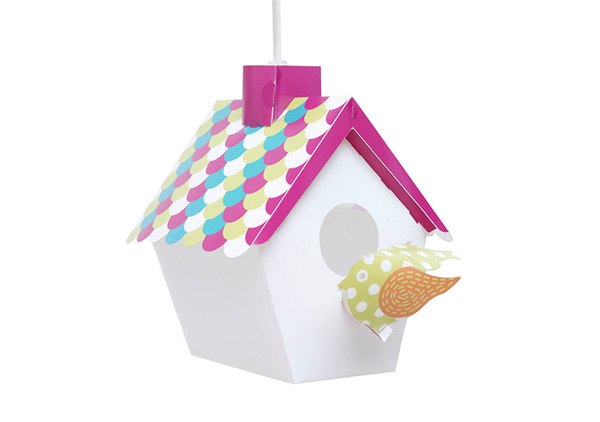 Birdhouse lamp