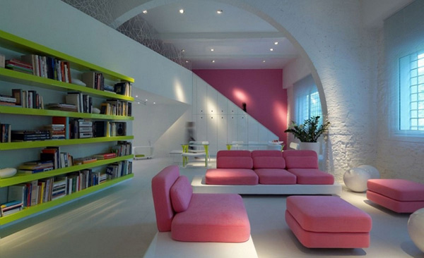 pink furnitures