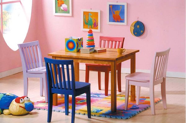 wooden dining set