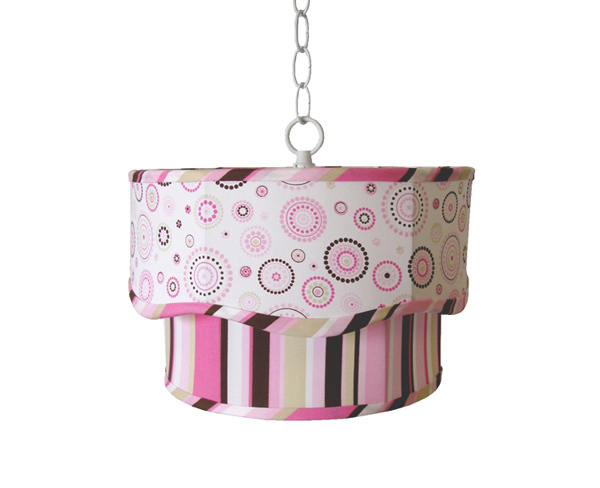 Pink pattern Pendant Lamp