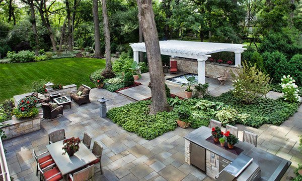 15 Patio Gardens for Outdoor Recreation | Home Design Lover