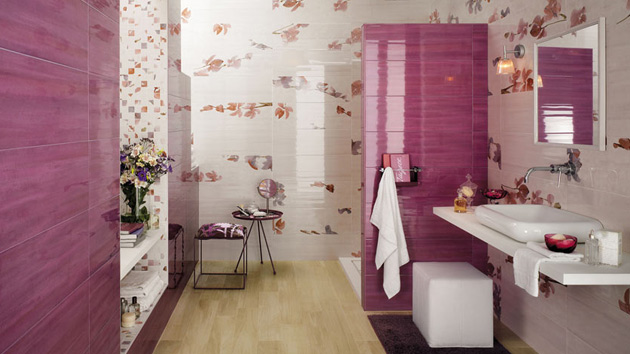 15 Creative Bathroom Tiles Ideas  Home Design Lover