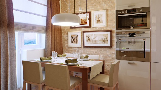 20 Dining Rooms with Brick Walls