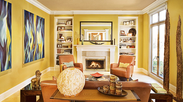 15 Fab Living  Room  Designs with Yellow  Accent Home 