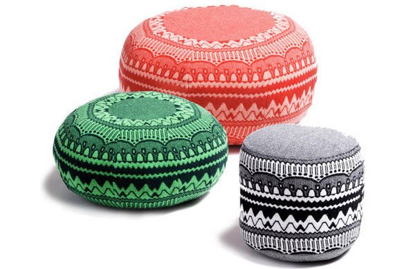 Round Pouf Seats