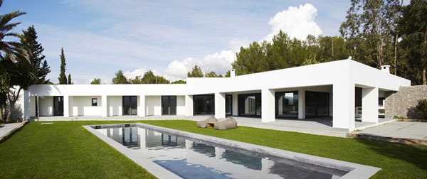 Modern Minimalist Villa By The Sea In Ibiza Spain Home Design Lover