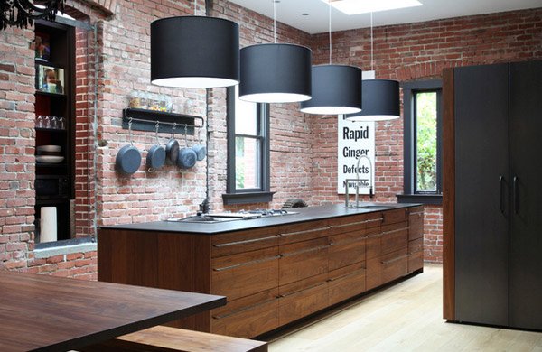 15 Charming Brick Kitchen Designs Home Design Lover