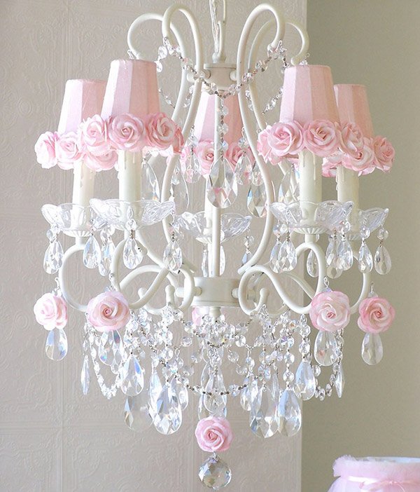 Pink Chandelier