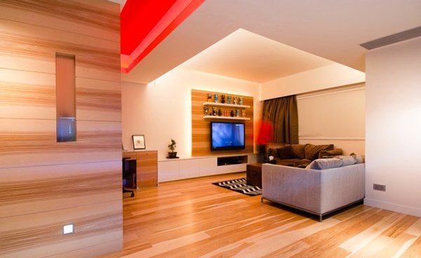 Wooden Panel Walls in 15 Living Room Designs | Home Design Lover