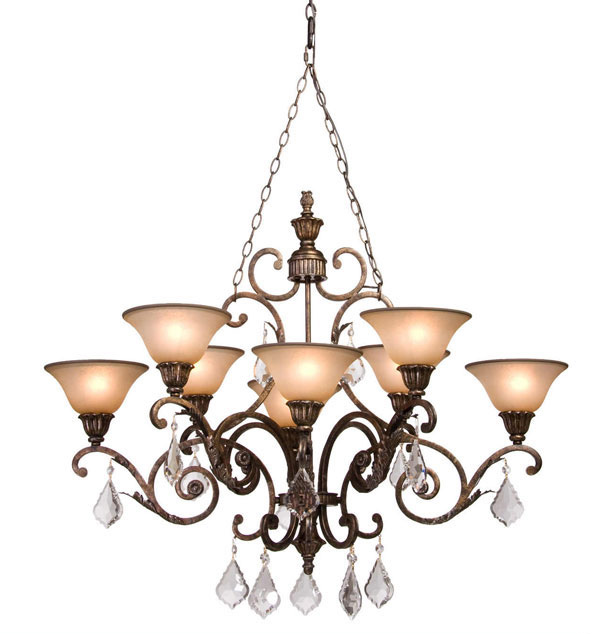 Wrought Iron Chandeliers