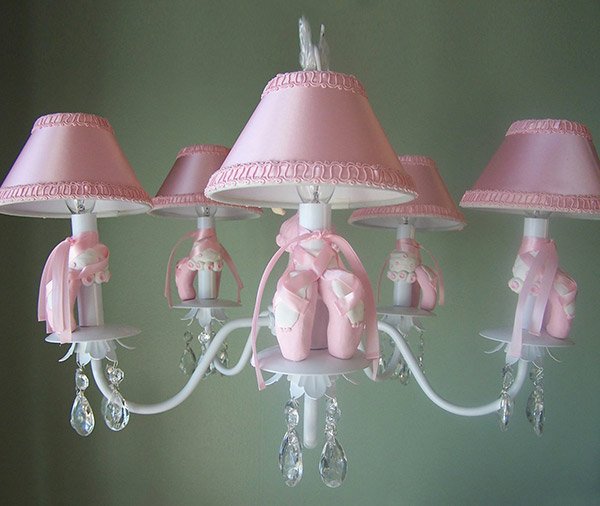 Princess Chandelier Kids Ceiling Light