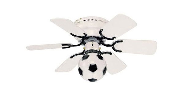 Soccer Ball Ceiling Fan