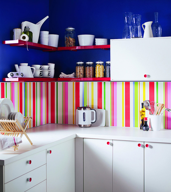 stripe kitchen ideas