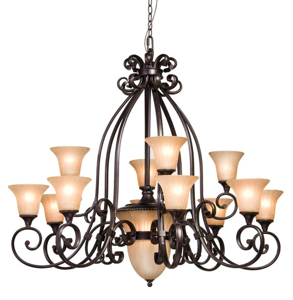 Wrought Iron Chandeliers