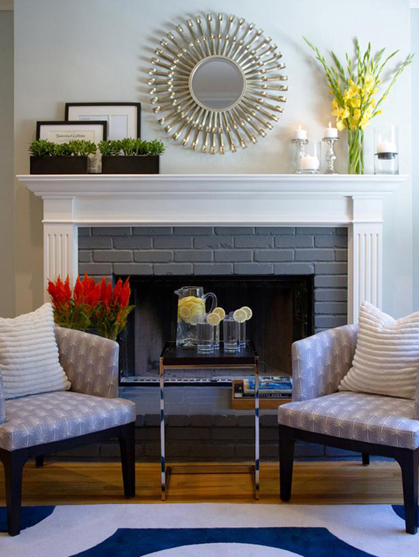 15 Lovely And Stylish Living Room Fireplaces Home Design Lover