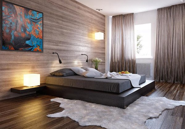 20 bedrooms with wooden panel walls | home design lover