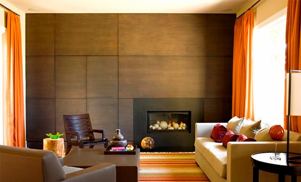 Wooden Panel Walls In 15 Living Room Designs Home Design Lover