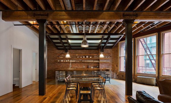 Industrial Dining Room