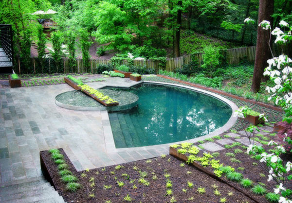 Backyard Pool Ideas for your New In-ground Swimming Pool 6