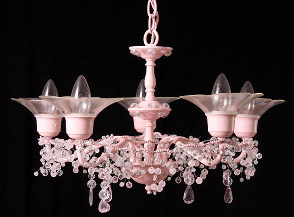 Ruler of All Pink Chandeliers 