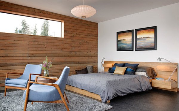 20 Bedrooms With Wooden Panel Walls Home Design Lover