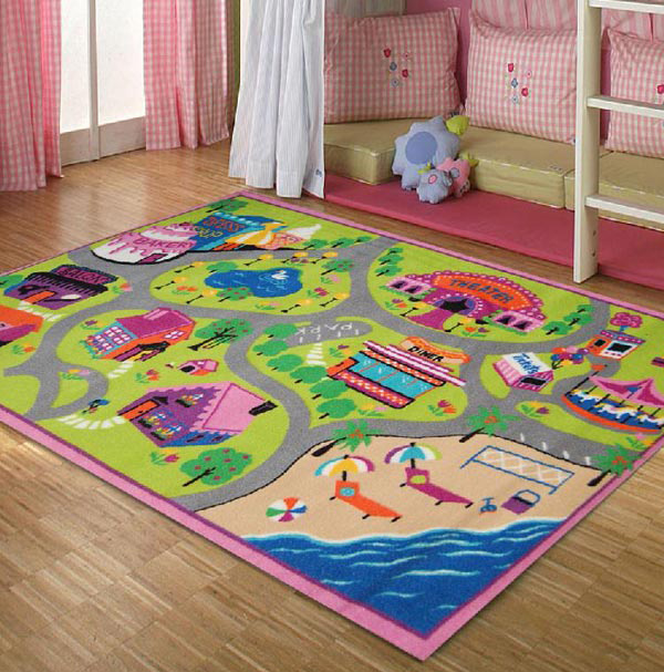 Colorful area rugs for your home