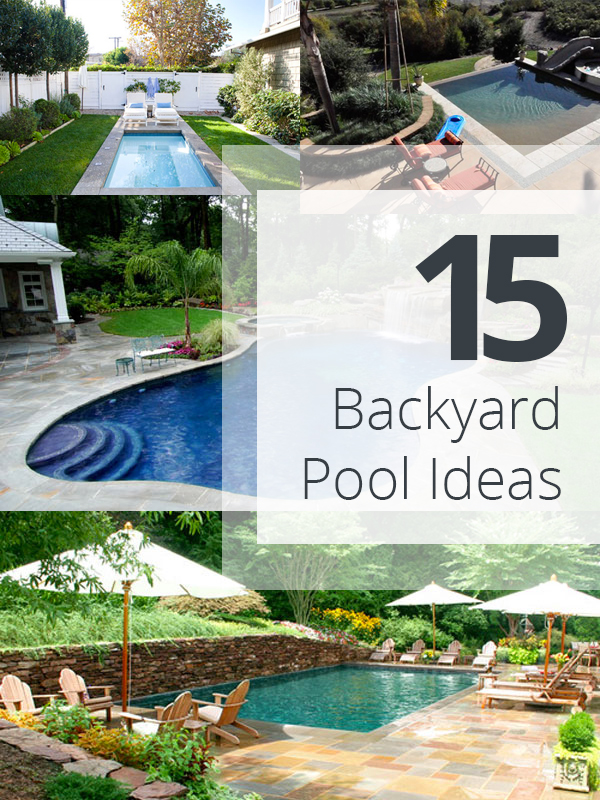 Backyard pool designs