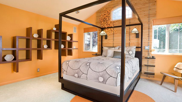 15 Orange Bedroom Designs Home Design Lover