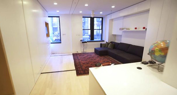Tiny Apartment Living Room