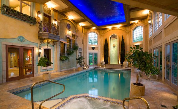 20 Amazing Indoor Swimming Pools Home Design Lover