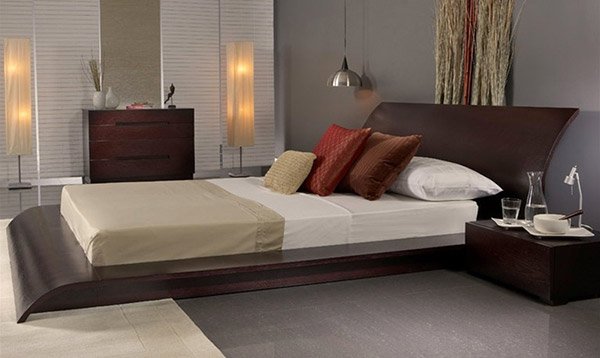 Curved Platform Beds