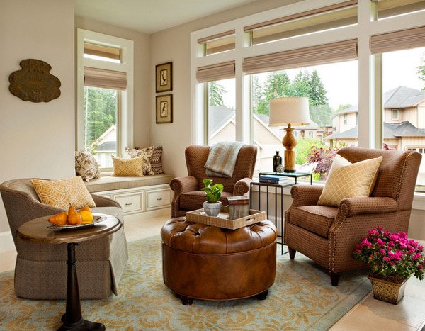 15 Pretty Living Room Windows | Home Design Lover