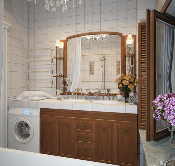 classical bathroom