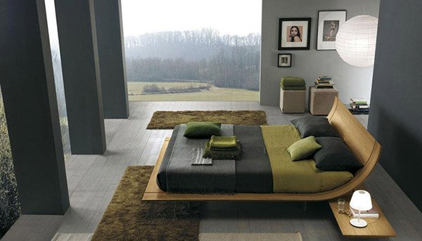 modern bed