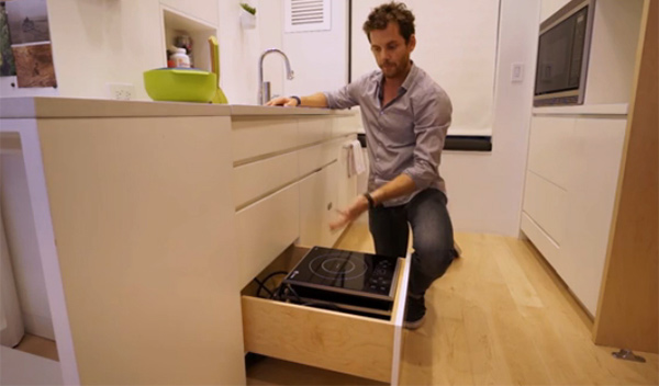 Tiny Apartment Kitchen Storage