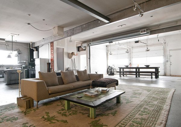 industrial living rooms
