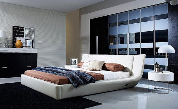 Curved Platform Beds