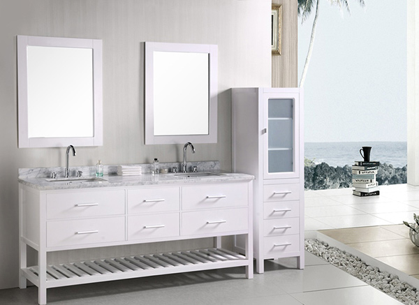 15 Modern Double Sink Bathroom Vanity Sets | Home Design Lover