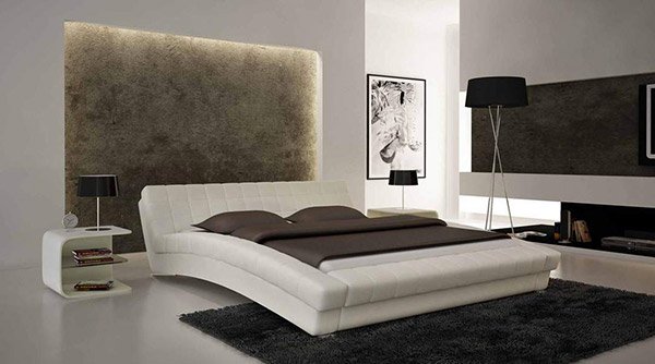 tufted leather headboard