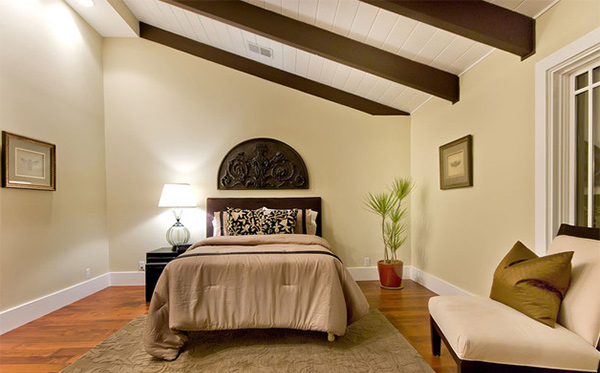 Exposed Roof Beams In 15 Bedroom Designs Home Design Lover