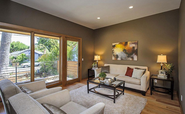 Burlingame Residence Living Room