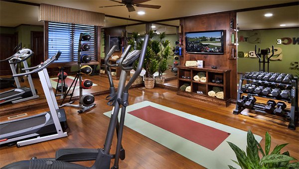 traditional home gym