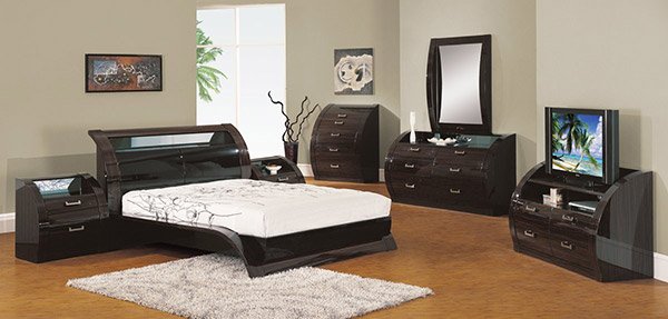 Curved Platform Beds