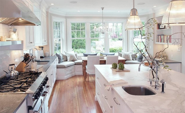 white kitchen