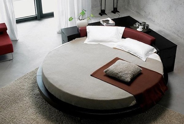 Round Platform Beds