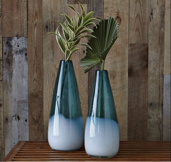 Dipped Seaside Vases